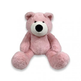 Knuffel Beer Vic Roze 45cm