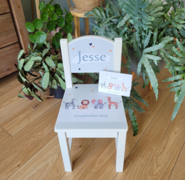 Jesse - Geboortestoeltje van het geboortekaartje