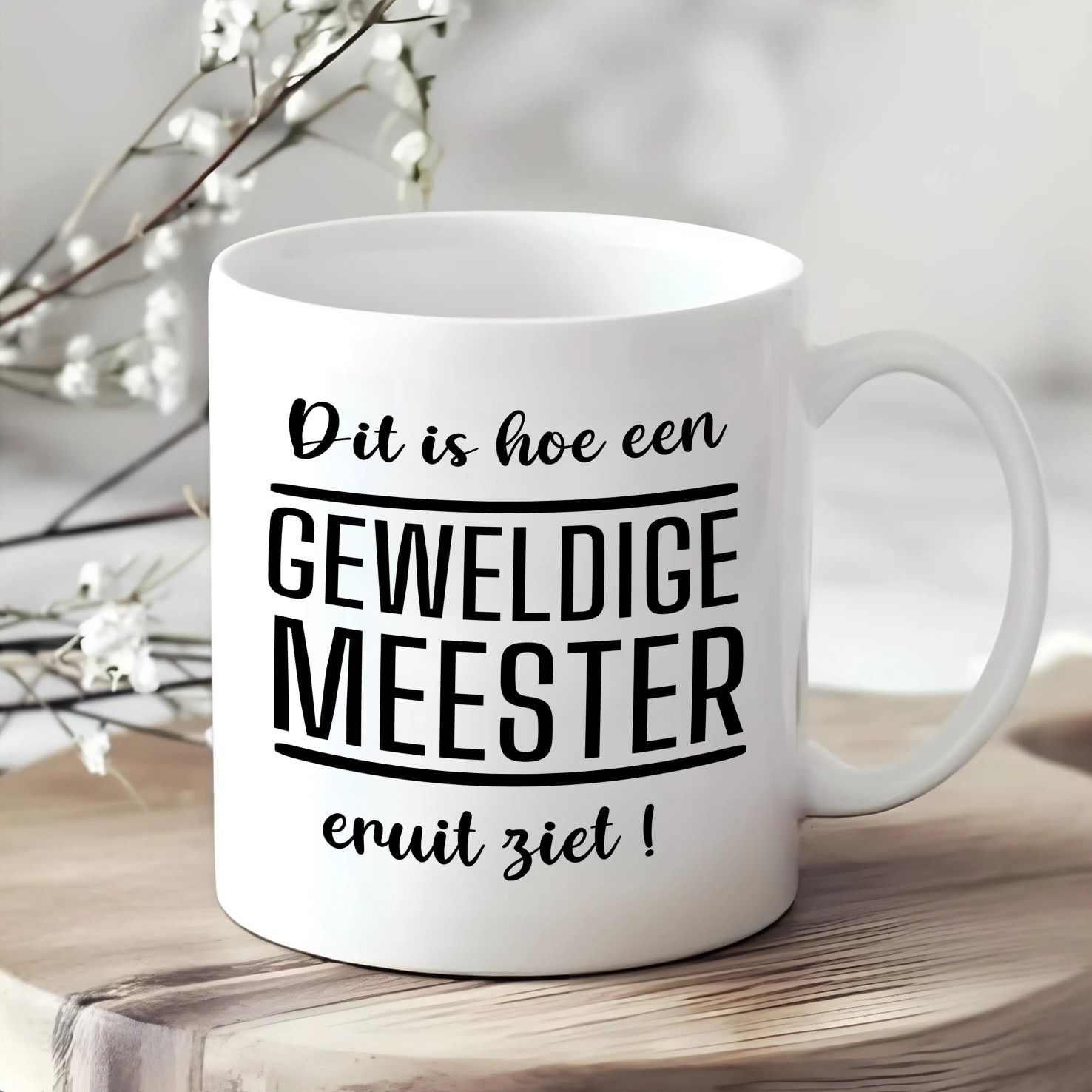 Mok voor een geweldige meester