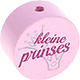 Speenkoord Kraal Kleine Prinses Pastel Roze 20mm