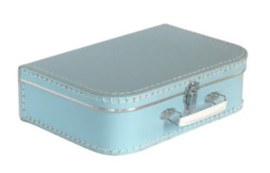 Kinderkoffertje babyblauw