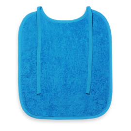 Slabbetje Turquoise met striklinten*