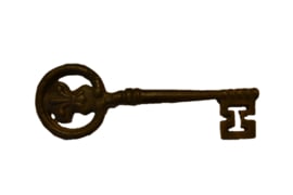 Decoratie sleutel L (Be-Uniq)