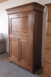 Oude eiken secretaire 112*44*161 cm