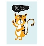 A3 poster 'Little Tiger" (Sparkling Paper)