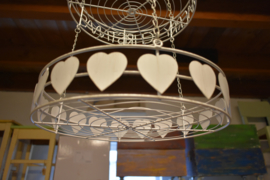 Hanging Basket Kerst  wit (Kersten)