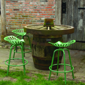 Tractorstoeltje barkruk groen IH023  Esschert Design