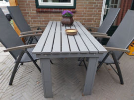 Tuintafel grijs CF39G Esschert Design 180*77*72,2 cm