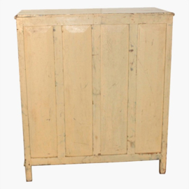 Oud dressoir roomkleur 93*46,5*105,5 cm