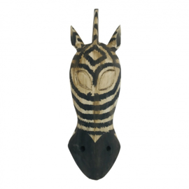 Masker zebra hout.  (Varios)
