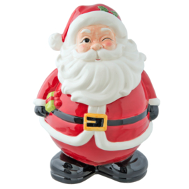 Voorraadpot kerstman groot (Clayre & Eef)