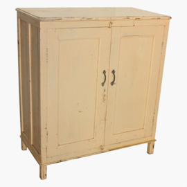 Oud dressoir roomkleur 93*46,5*105,5 cm