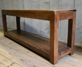 Halbankje gerecycled teakhout Raw Materials 115*29,5*45 cm