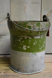 Iron bucket bomb groen Varios ø19,5*23 cm