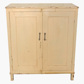 Oud dressoir roomkleur 93*46,5*105,5 cm