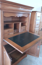 Oude eiken secretaire 112*44*161 cm