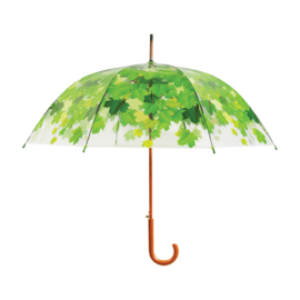 Paraplu transparant boomkroon groen  Esschert Design TP158