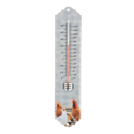 Thermometer kippen Esschert Design 6,4 *1,4*29,7 cm TH161