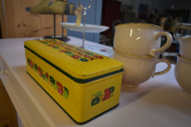 Jaren 70 retroblik honingkoek 28,5*11*9 cm