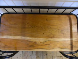 Keukentrolley metaal zwart 80*40* 59 cm