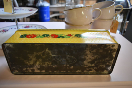 Jaren 70 retroblik honingkoek 28,5*11*9 cm