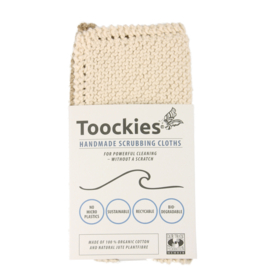 Losse scrubber katoen Toockies 18,5*18,5 cm