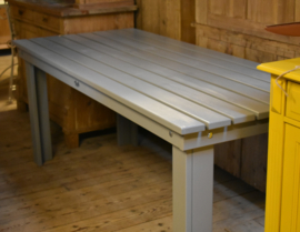 Tuintafel grijs CF39G Esschert Design 180*77*72,2 cm