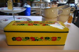 Jaren 70 retroblik honingkoek 28,5*11*9 cm