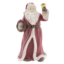 Decoratie kerstman met bel (Clayre & Eef)