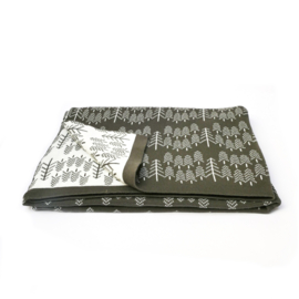 Plaid Forest Grey Ted & Tone 100*150 cm