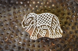 stempel olifant klein