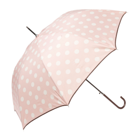 Paraplu lichtroze met witte stip Juleeze ø98 cm