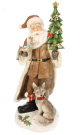 Kerstman met vos (Meander)