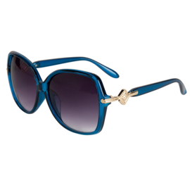 Zonnebril dames Venice blauw.