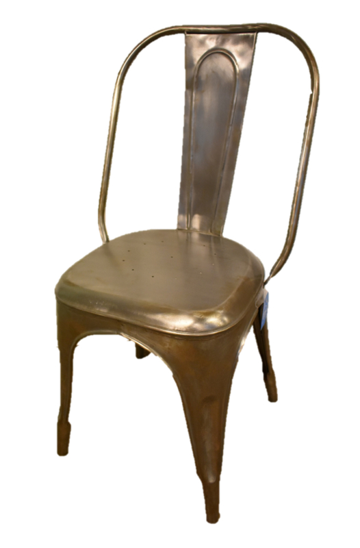Metalen stoelen, set van 4 (Evenaar)
