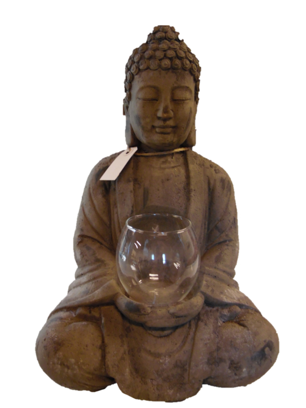 Boeddha met lichtje (Kersten)