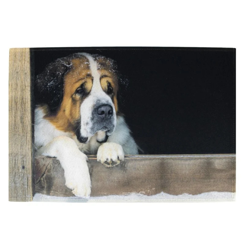 deurmat Sint Bernard hond