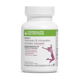 Formula 2 Vitaminen & Mineralen Complex Vrouwen 60 tabletten