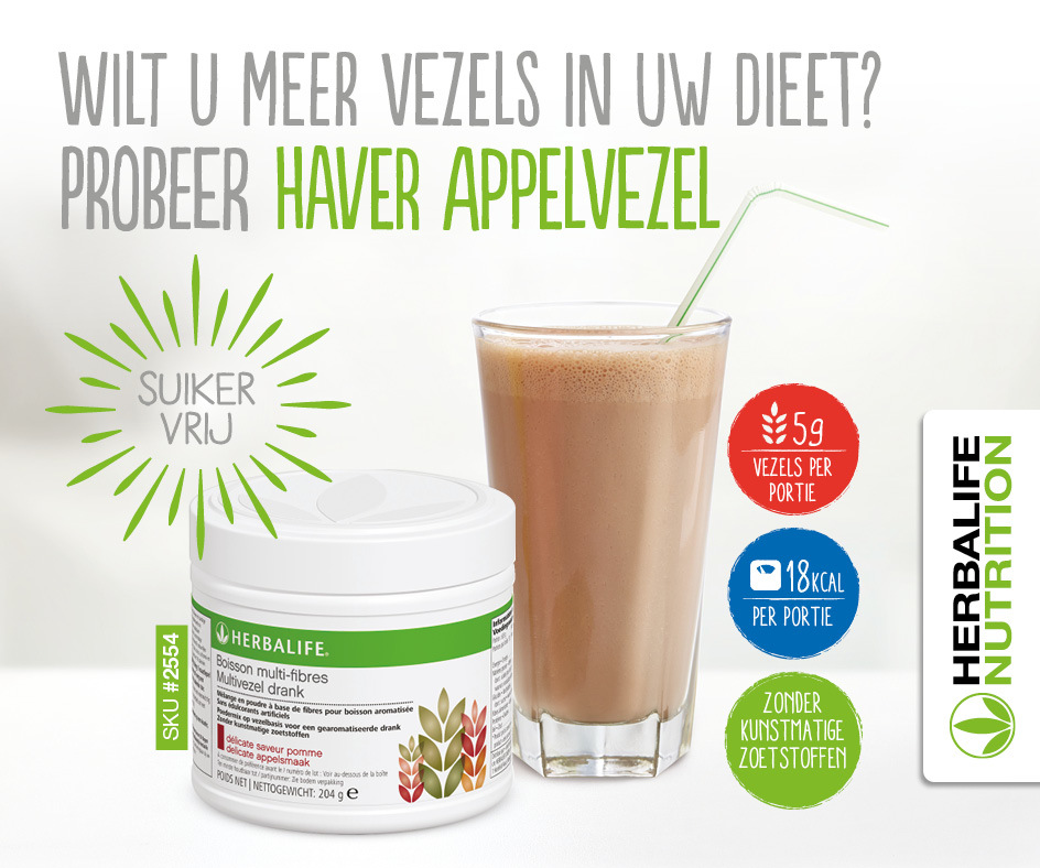 Multivezel drank, veel vezels