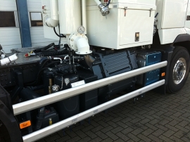 Vacuum truck  4000m3h