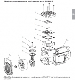 KK15-KV15 Lamellar valve