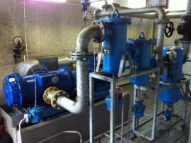 Biogas inblaascompressor