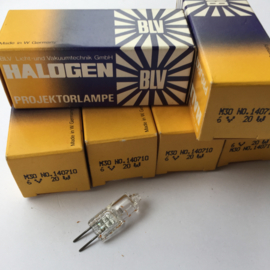 Nr. R201   BLV halogeenlamp -- 6 volt 20w