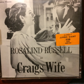 Nr.6598 - Super 8  sound -- Rosalind Russell as Graigs Wife, 120 meter zwartwit met geluid speelduur 20 min. in orginele doos
