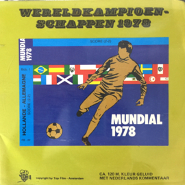 Nr.7316 --super 8 sound -- Wereldkampioenschap voetbal Nederland - Argentinie 1978,  zwartwit van 120 meter Nederlands gesproken zit in orginele doos
