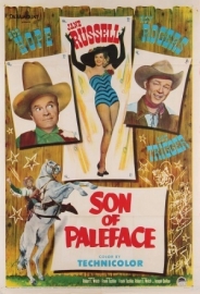 A0248, 16mm  Bob Hope 1952 ,,Son of Paleface,, zwartwit met Ned.ondertitels, Engels gesproken speelduur 95 minuten,zie omschrijving