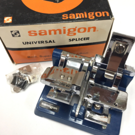Nieuw prachtige SAMIGON universal plakpers voor 8mm - Super 8 en 16mm films in orginele doos