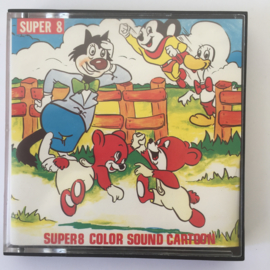 Nr.6978 -- Super 8 Sound -- Micky Mouse The Wicked Wolf, ongeveer 60 meter, Kleur Engels geluid , in orginele doos