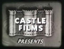 A0277 --16mm-- Castle film present Afrikca Simba killer lion, zwartwit Engels gesproken speelduur ca 18 minuten op spoel en in doos