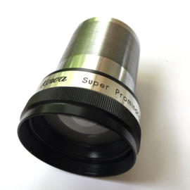 PL002-- 16mm Kowa projectie lens 1.3/50mm doorsnee met schoefdraad 42mm. voor de meeste  Eiki projectoren, lens is in goede staat